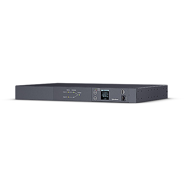 CyberPower Metered ATS Series PDU24004 Strømfordelingsenhed 12-stik 12A Sort 3.05m