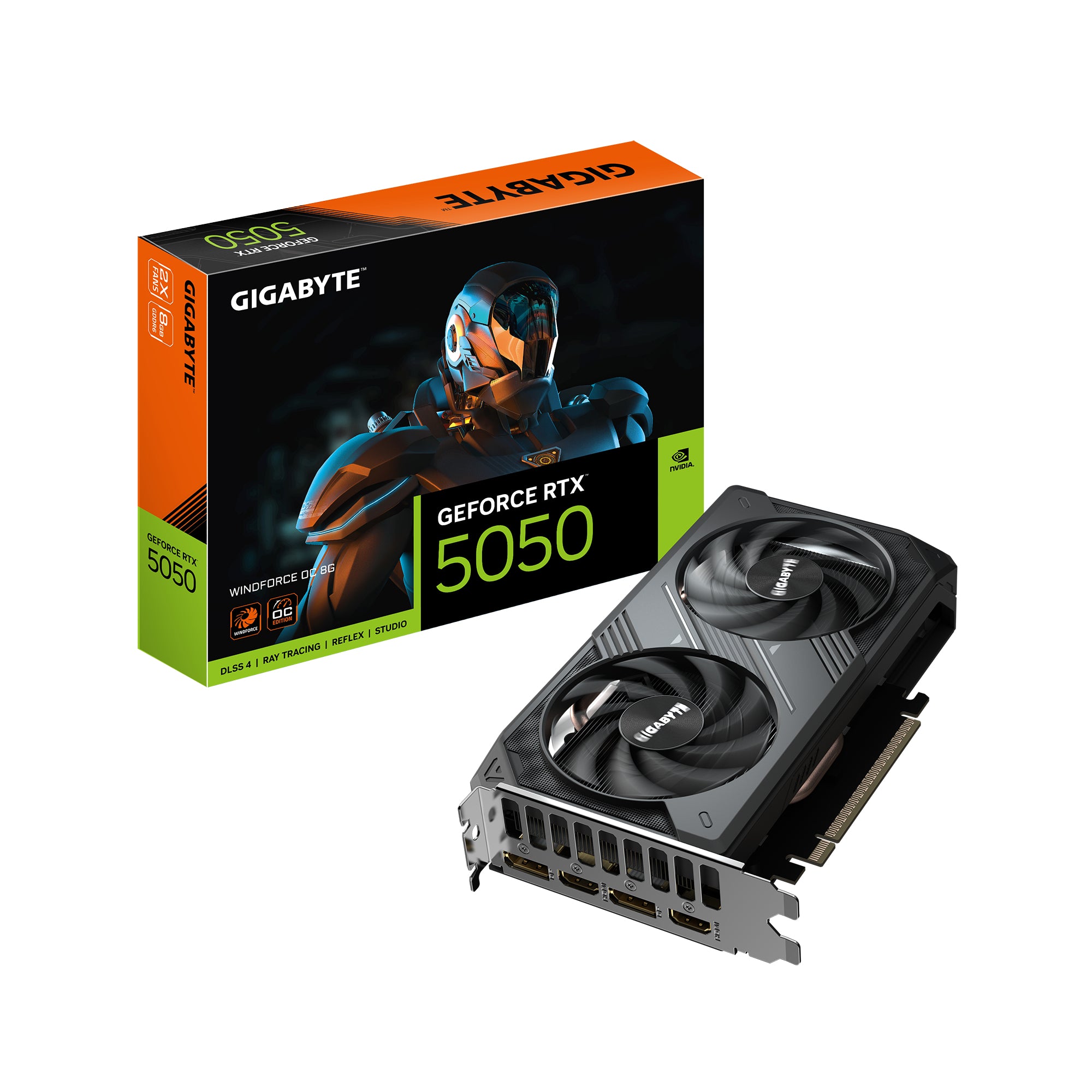 Gigabyte GeForce RTX 5050 Windforce OC 8GB