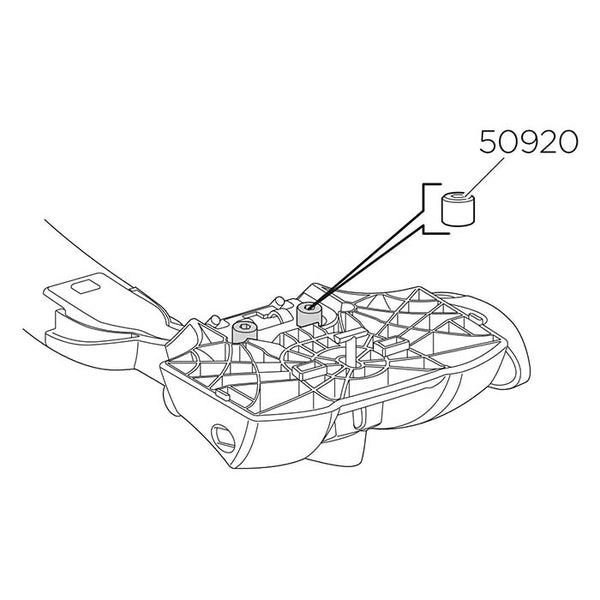 Møtrik til Thule tagbøjler og tilbehør - korrosionsbestandig, universal pasform - Thule