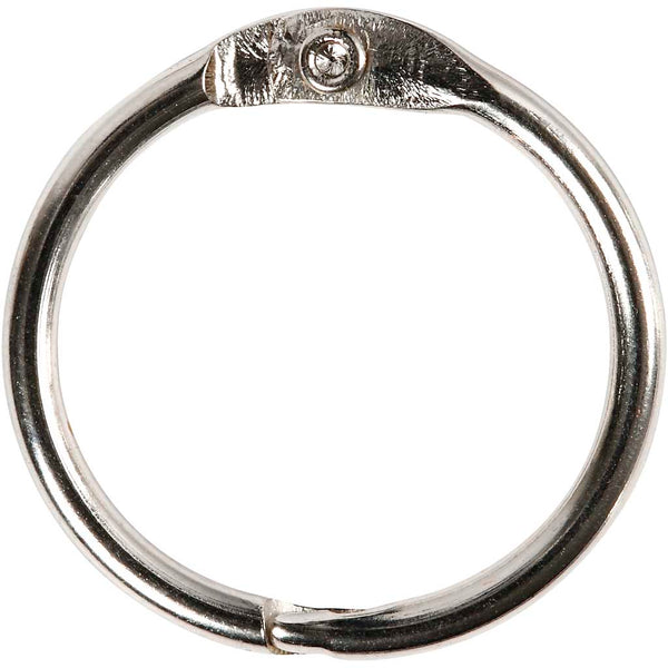 Bogring, diam. 19 mm, tykkelse 2 mm, 10 stk./ 1 pk.