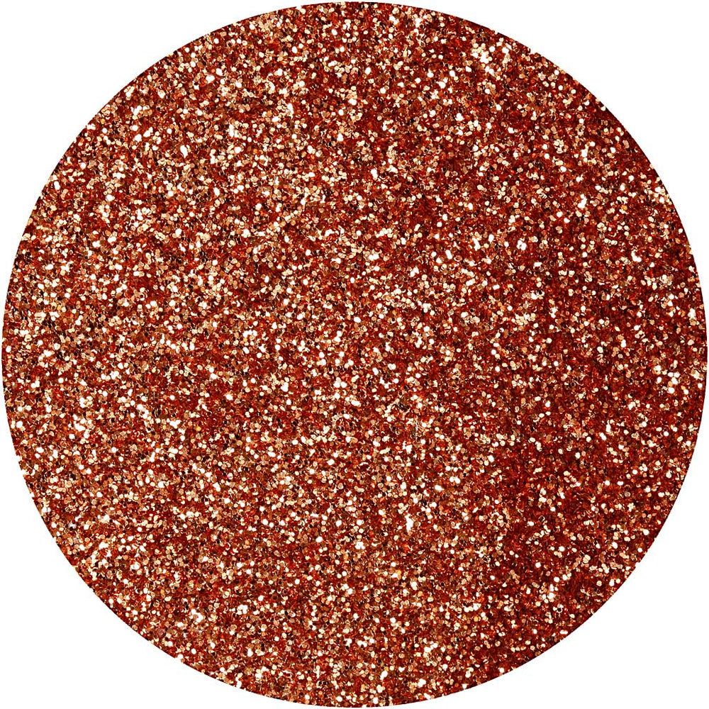 Glitter, kobber, 110 g/ 1 ds.