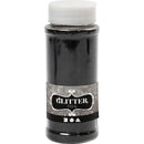 Glitter, sort, 110 g/ 1 ds.
