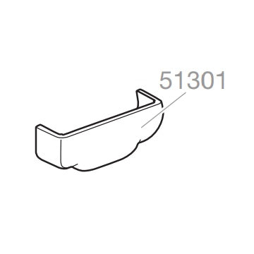 Reservedel til Thule vipbar stigeholder model 311010 - 51301, original Thule