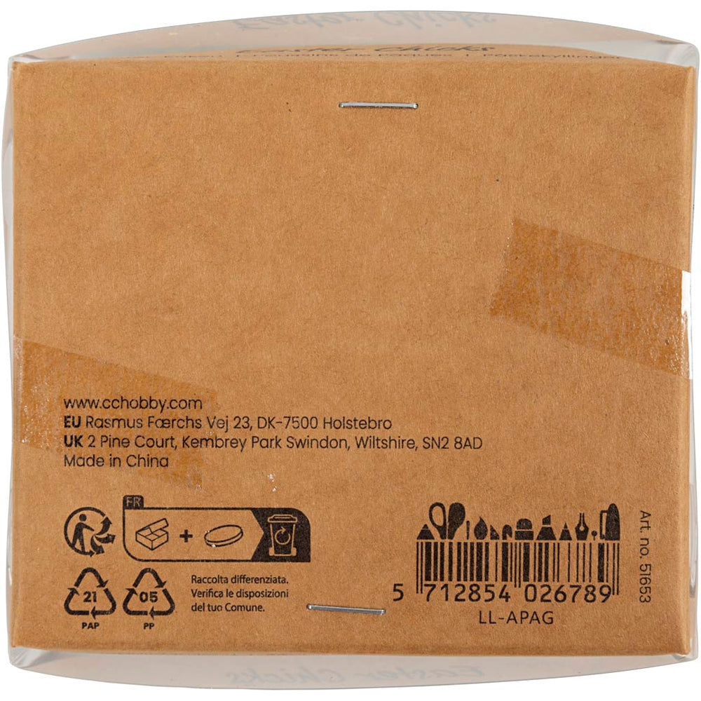 Påskekyllinger, H: 30 mm, gul, 12 stk./ 1 pk.