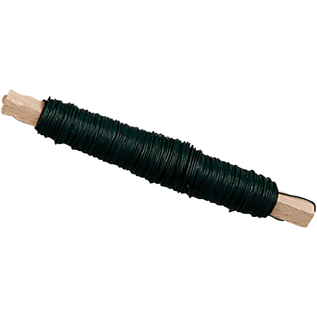 Vindseltråd, tykkelse 0,5 mm, grøn, 10x100 g, 10x50 m/ 1 pk.