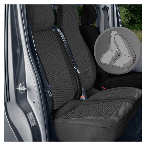 Sædeovertræk passagerside Trafic III 2014- Split - Kegel