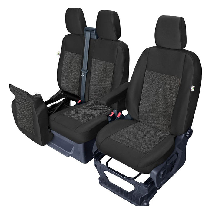 Sædeovertræk 1+2 til Ford Transit VIII 2013-2023 - Kegel