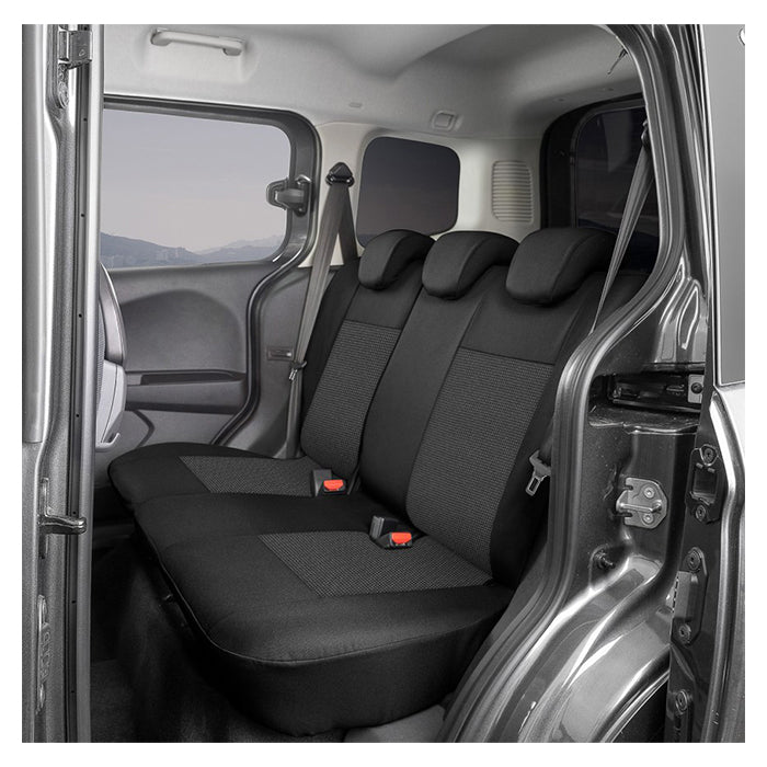 Sædeovertræk 1+1+bag til Ford Transit Courier 2014-2023 - Kegel