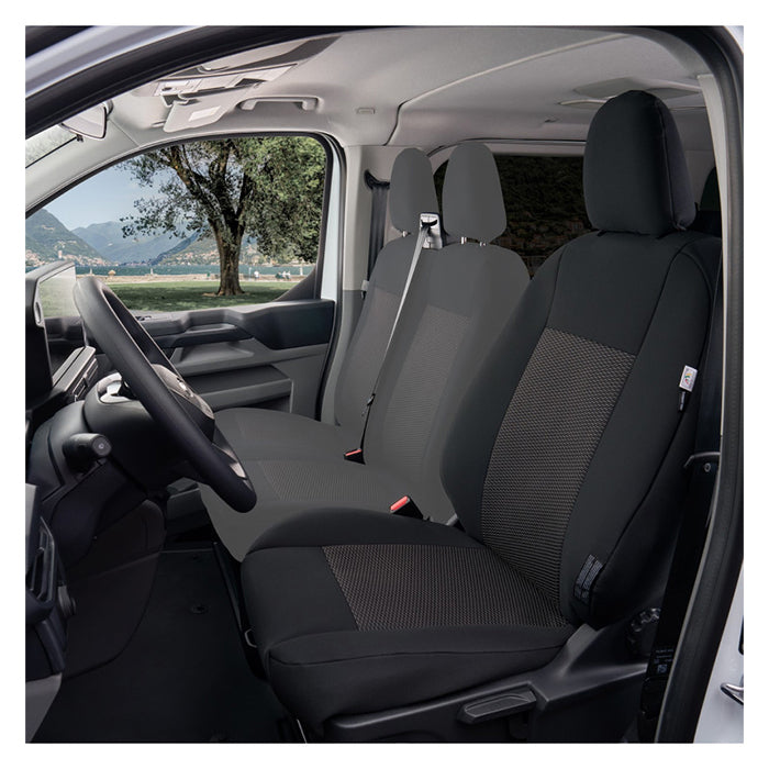 Sædeovertræk førerside u/armlæn - Transit Custom, 2024-