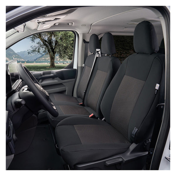 Sædeovertræk førerside u/armlæn - Transit Custom, 2024-