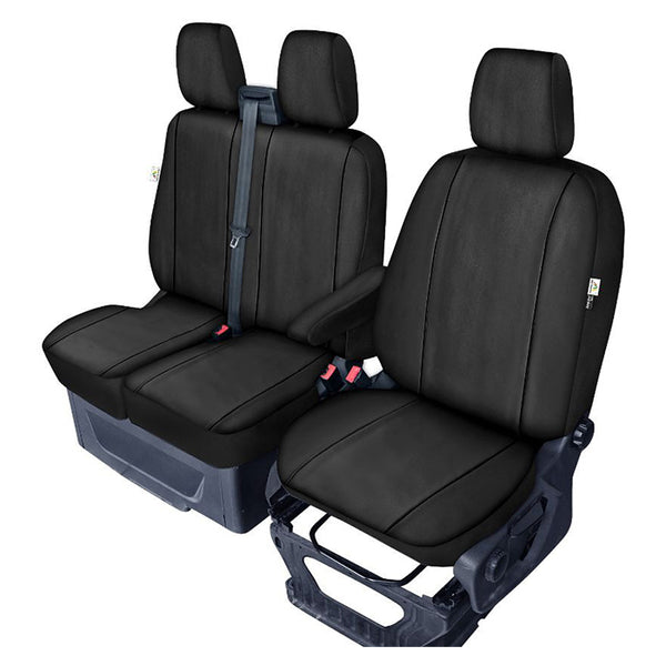 Sædeovertræk 1+2 til Ford Transit VIII 2013-2023 i øko-læder - Kegel