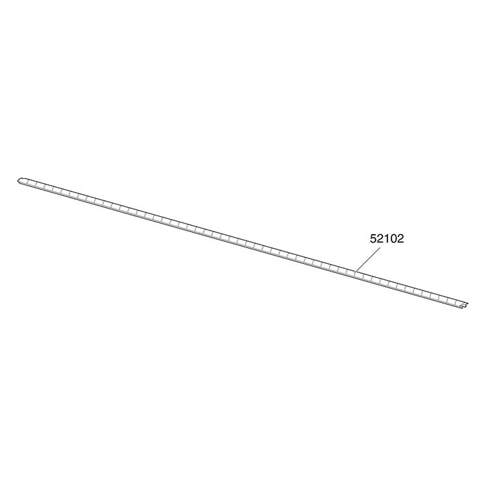 Gummiliste til Thule WingBar øverste 1 stk - Thule