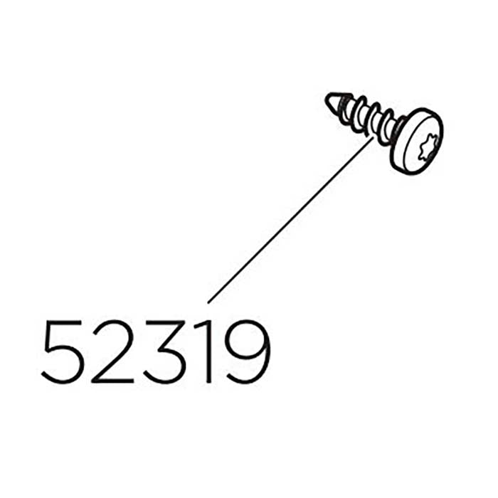 Skrue til Thule WingBar 959 Edge - reservedel i stål, nem montering - Thule