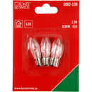 LED-pærer, H: 45 mm, diam. 15 mm, 3 stk./ 1 pk.