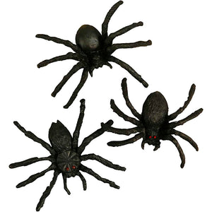 Edderkopper, str. 4 cm, 10 stk./ 1 pk.