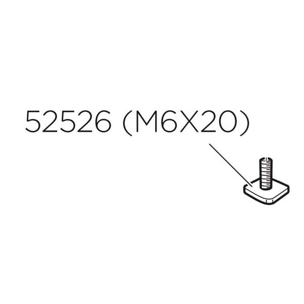 Reservedel 52526 til Thule cykelstativ og tagboks - Thule