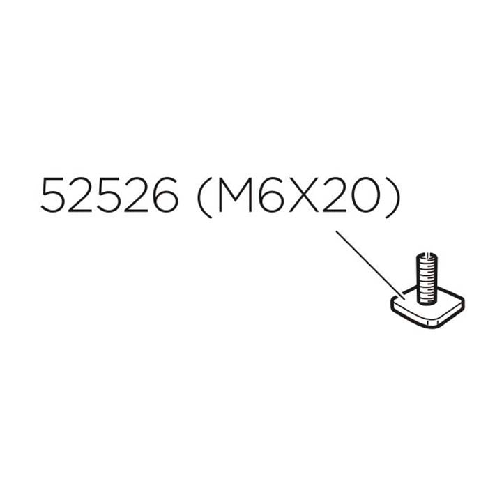 Reservedel 52526 til Thule cykelstativ og tagboks - Thule