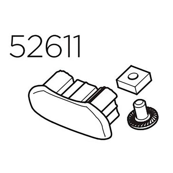 Endeprop med skrue til Thule Velocompact 925/927 - Thule