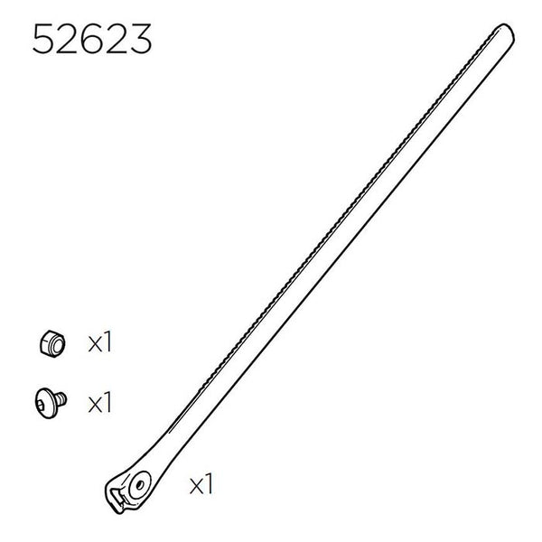 Hjulstrop til VeloCompact - sikker fastgørelse af cykelhjul, Thule