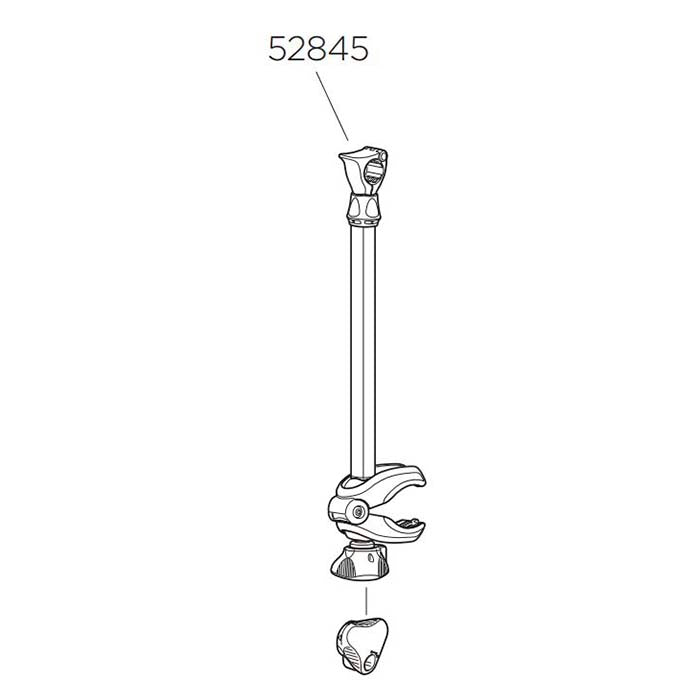 Reservedel til Thule 52845 - kompatibel udskiftningsdel, høj kvalitet - Thule