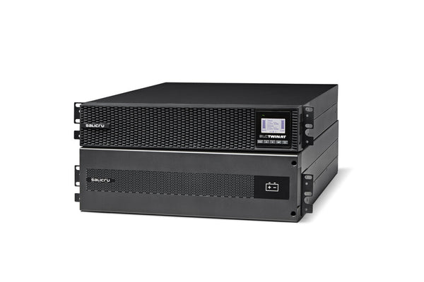 Salicru SLC-5000-TWIN RT3 UPS-enhed Dobbeltkonvertering (online) 5 kVA 5000 W 2 AC stikkontakt(er)