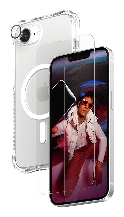 PanzerGlass CRNCHFUG29845 Skærm og -bagsidebeskytter til mobiltelefon Bagside/skærmbeskytter Apple 1 stk