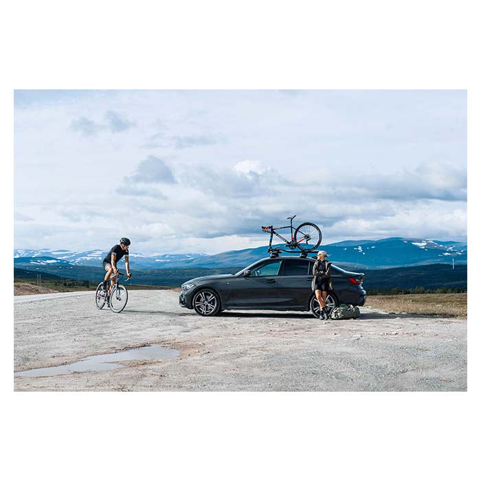 Gaffelmonteret cykelholder til tag - Thule