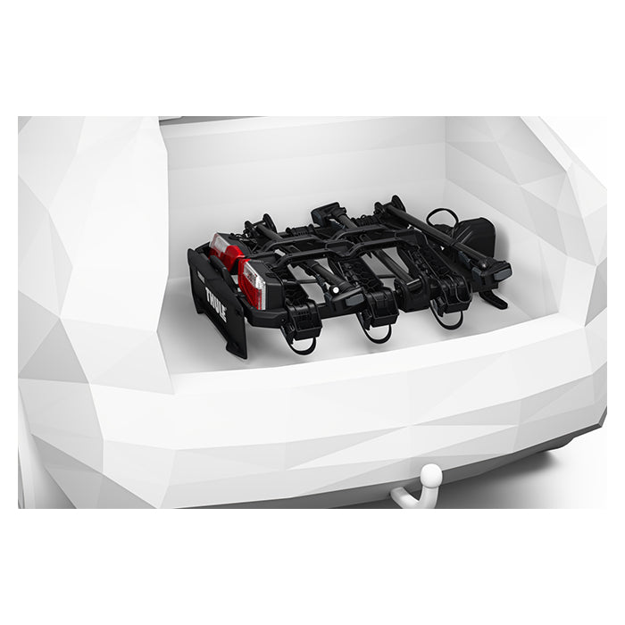 Cykelholder til 3 cykler 13-pol, foldbar og sammenklappelig - Thule