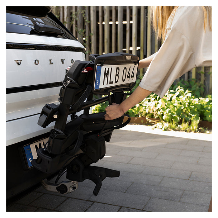 Cykelholder til 3 cykler 13-pol, foldbar og sammenklappelig - Thule