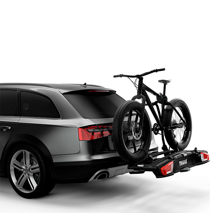 Cykelholder til 2 cykler, 13-pin, til e-cykler og mtb - Thule