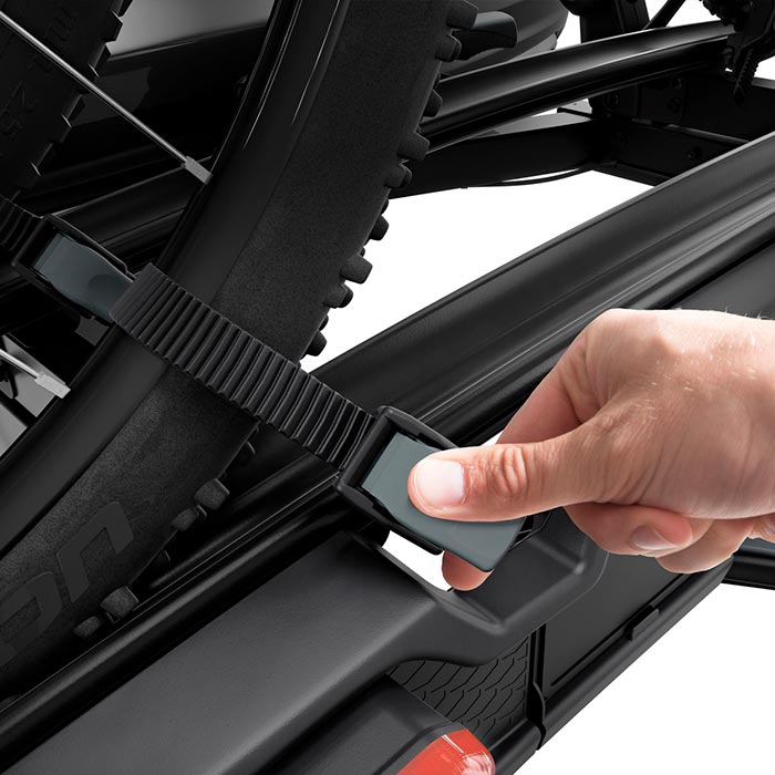 Cykelholder til 2 cykler, 13-pin, til e-cykler og mtb - Thule