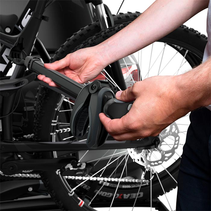 Cykelholder til 2 cykler, 13-pin, til e-cykler og mtb - Thule