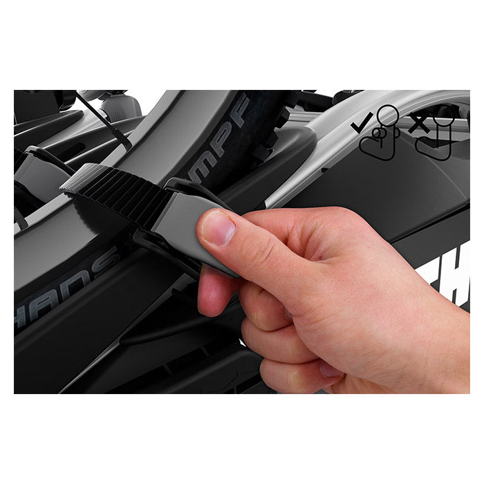 Cykelholder til 3 cykler, 13‑pin, til Fix4Bike anhængertræk - Thule