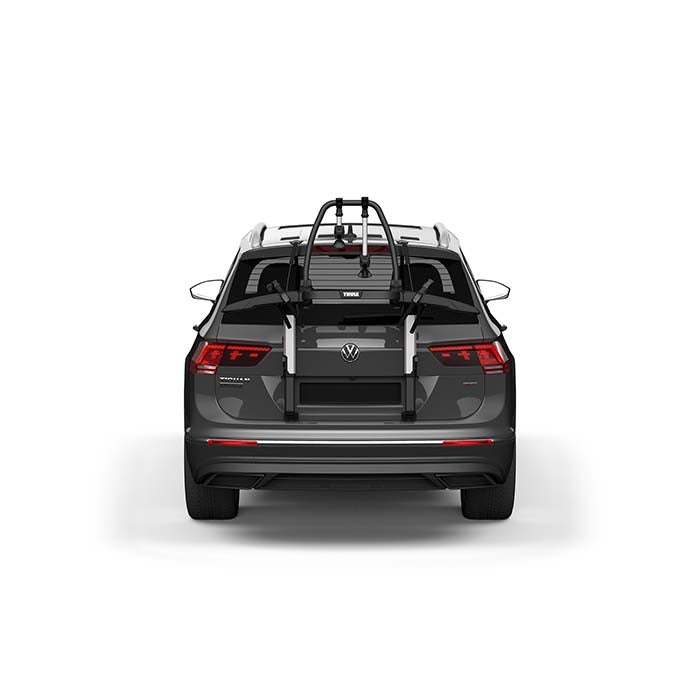 Platform cykelholder til 2 cykler, hævet platform, låsbar - Thule