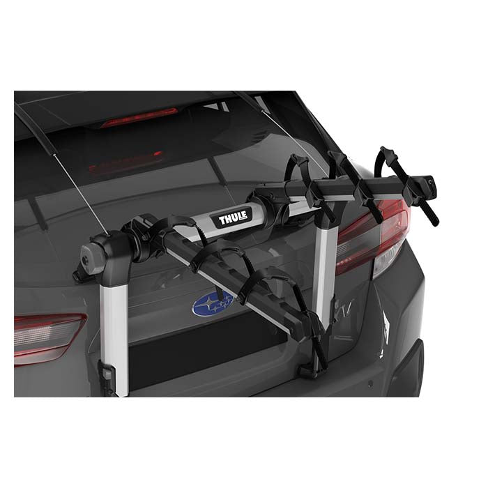 Hængende cykelholder til 3 cykler, no-sway, åben bagklap muligt - THULE
