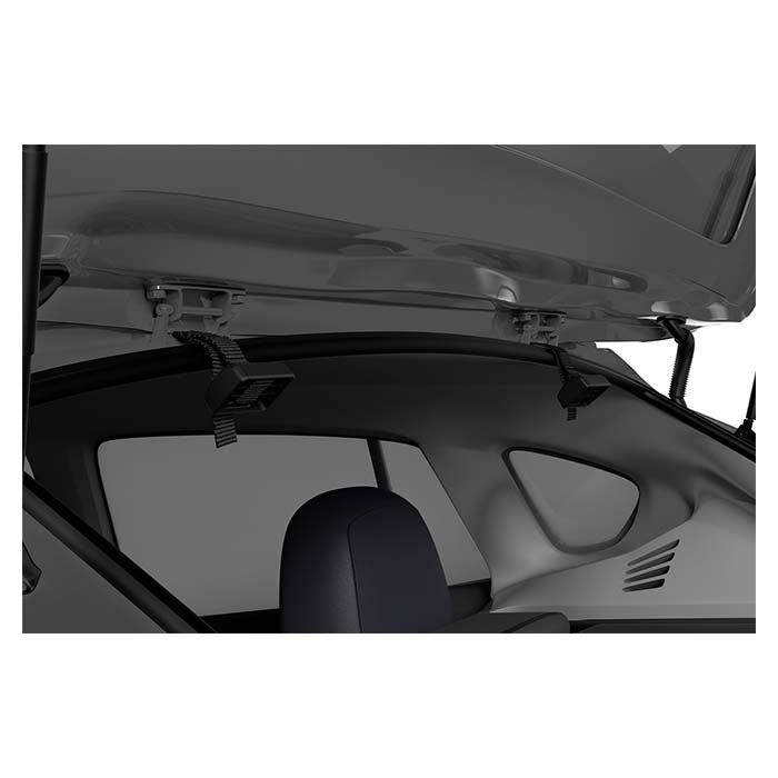 Hængende cykelholder til 3 cykler, no-sway, åben bagklap muligt - THULE