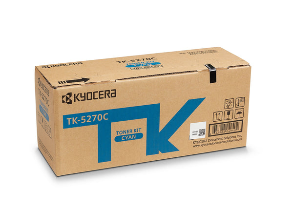 Kyocera TK 5270C Cyan 6000 sider Tonerkit 1T02TVCNL0