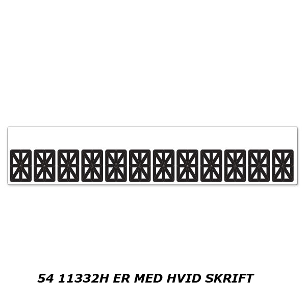 Opbevaring - 15 cifre. hvid - skomø