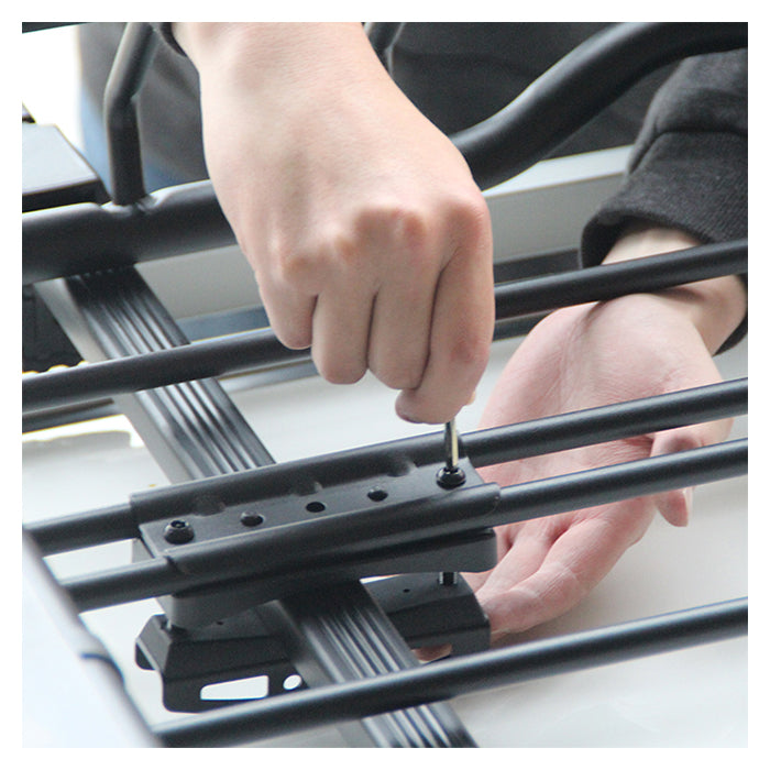 Tagkurv 120x90x15 cm, 75 kg kapacitet, universal montering - Buzzrack