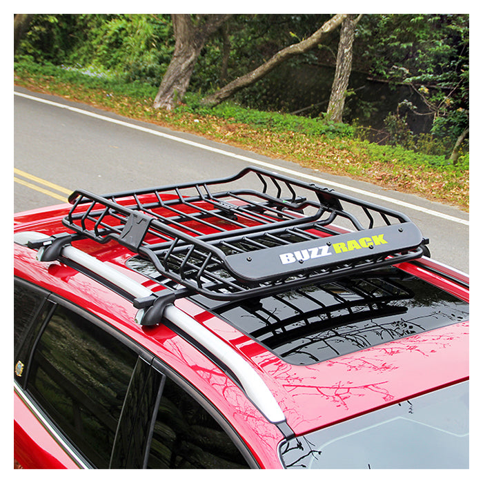 Tagkurv 120x90x15 cm, 75 kg kapacitet, universal montering - Buzzrack