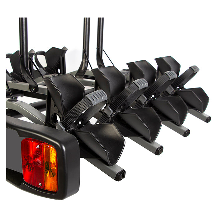 Cykelholder til 4 cykler, 13-polet, max 60 kg, TUV-godkendt - Buzzybee