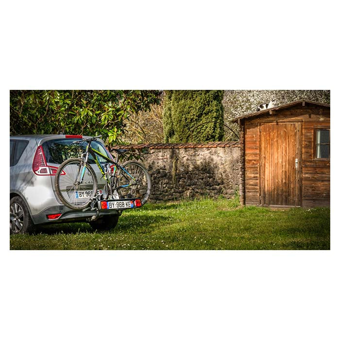 Cykelholder til 2 cykler, anhængertræk, op til 20 kg pr. cykel - BuzzRack