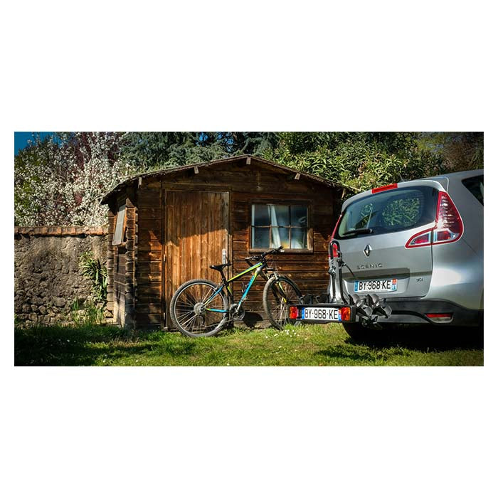 Cykelholder til 2 cykler, anhængertræk, op til 20 kg pr. cykel - BuzzRack