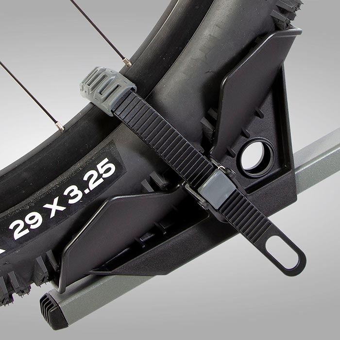 Cykelholder til 4 cykler til anhængertræk - robust og TUV-godkendt, BuzzRack