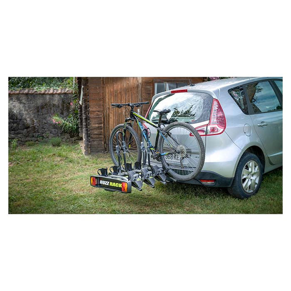 Cykelholder til 4 cykler til anhængertræk - robust og TUV-godkendt, BuzzRack