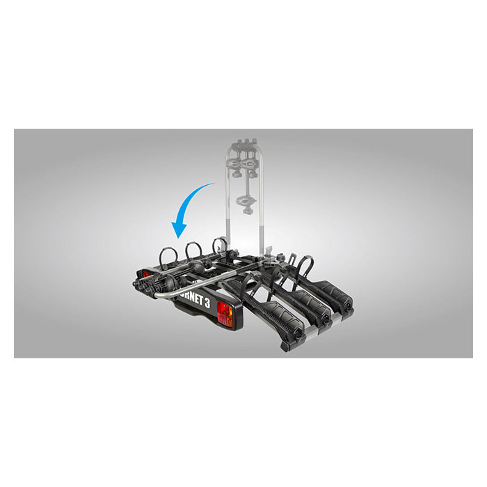 Cykelholder til 3 cykler (inkl. el-cykel mulighed) - BuzzRack E-Hornet-3