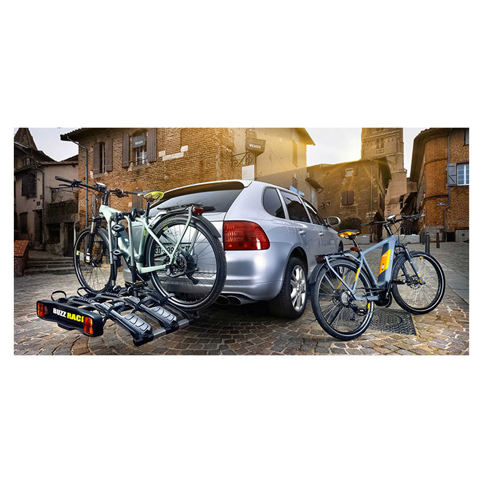 Cykelholder til 3 cykler (inkl. el-cykel mulighed) - BuzzRack E-Hornet-3