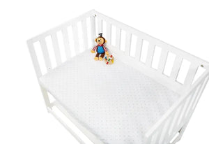 Pinolino Stræklagen Til Vugge Jersey – Bedside Crib og Barnevogn 2 stk., Jersey – Børneudstyr - Sove - Sengelinned og himmel (Jersey)