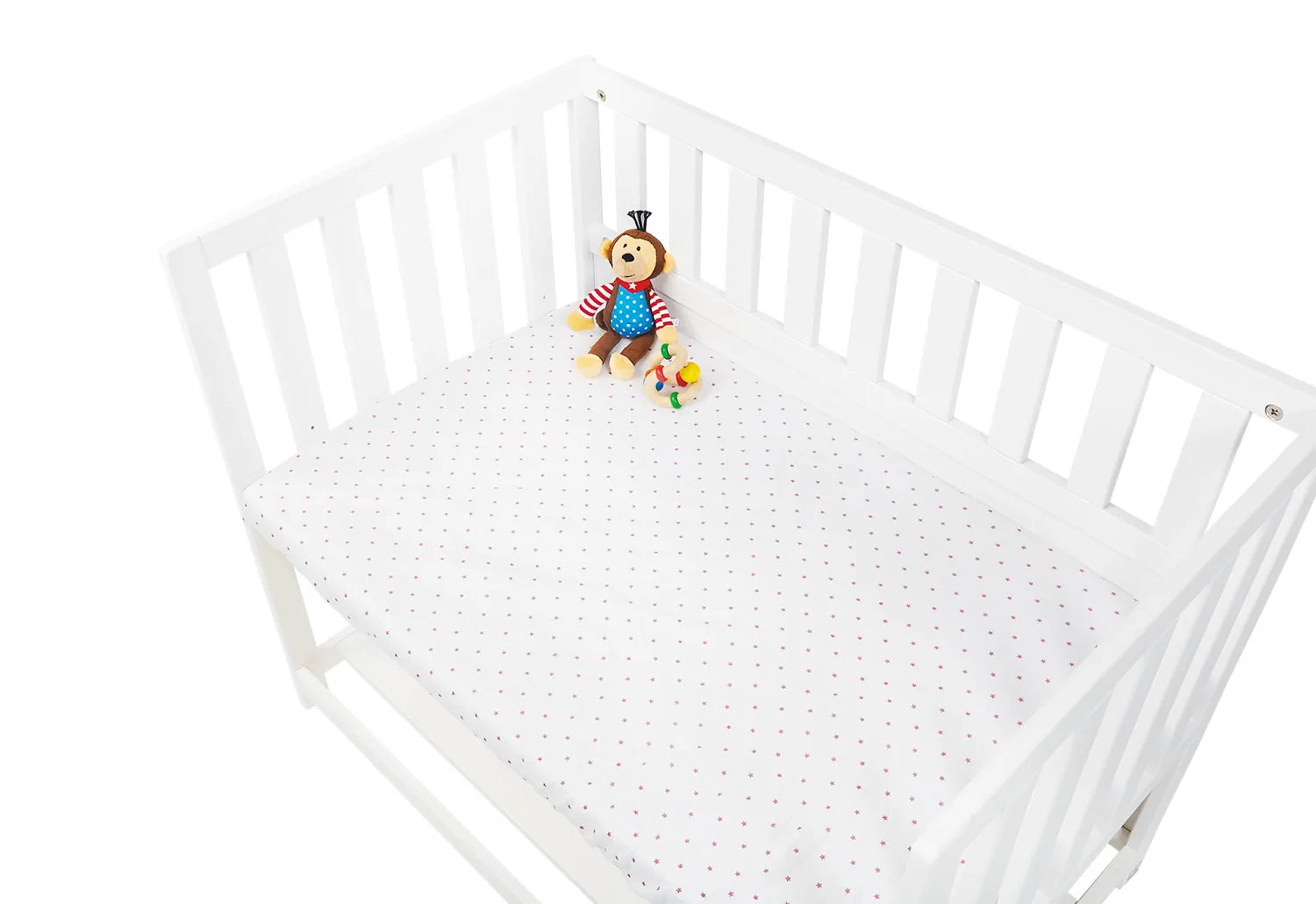 Pinolino Stræklagen Til Vugge Jersey – Bedside Crib og Barnevogn 2 stk., Jersey – Børneudstyr - Sove - Sengelinned og himmel (Jersey)