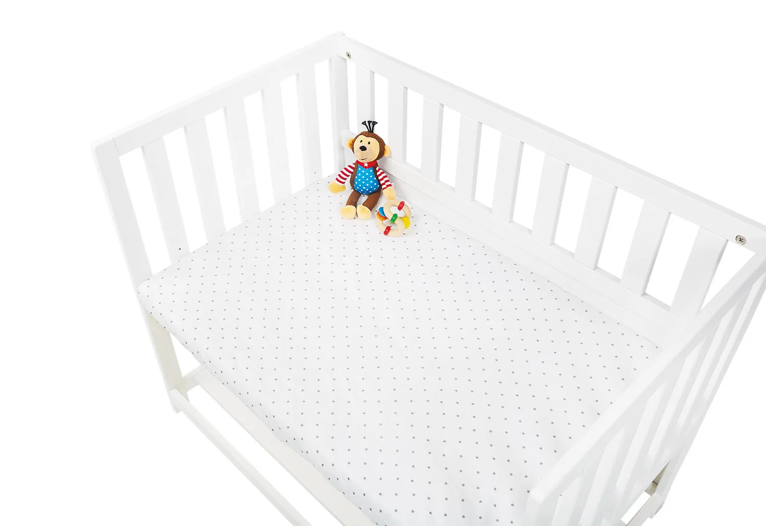 Pinolino Stræklagen Til Vugge Jersey – Bedside Crib og Barnevogn 2 stk., Jersey – Børneudstyr - Sove - Sengelinned og himmel